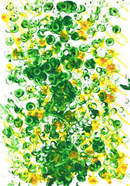 Soyut arka plan, elle boyanmış doku, suluboya, gouache, fırça darbeleri, sıçramalar, boya damlaları. Arka planlar, duvar kağıtları, kapaklar ve ambalaj için tasarım. Kağıt kolajı tasarımı yaratıcı