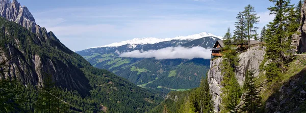 Κορυφές Της Ομάδας Schober Και Της Καμπίνας Dolomite Eastern Tirol — Φωτογραφία Αρχείου