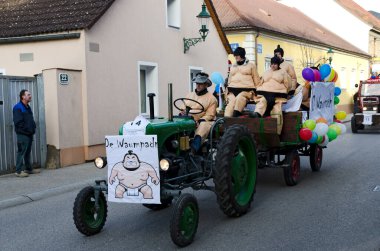 Avusturya 'daki Tulln karnavalında 