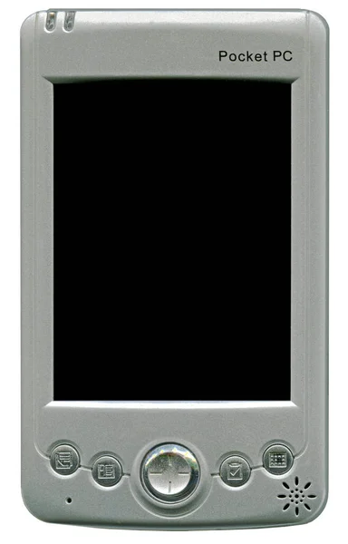Simbol Gambar Dari Sebuah Komputer Mini Portabel Usang — Stok Foto