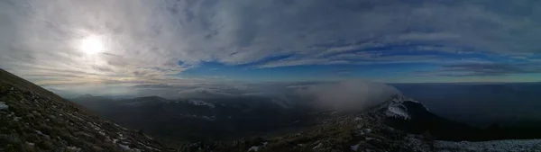 Panoramautsikt Från Toppen Rtanj — Stockfoto
