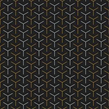 Geometrik soyut model arkaplan ve 3 köşeli çizgi. Vektör illüstrasyonu.