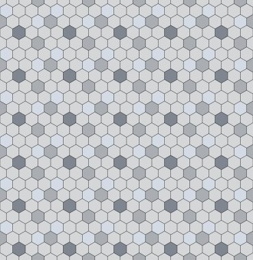 Kusursuz altıgen desenli soyut arkaplan. Vektör İllüstrasyonu.