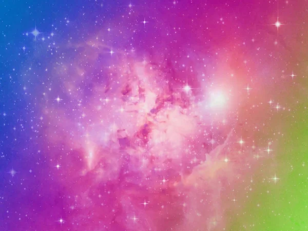 Аннотация Фон Outer Deep Space Galaxy — стоковое фото