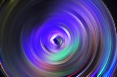 Soyut yumuşak ve eylem arka plan kavramı dönen bulanık