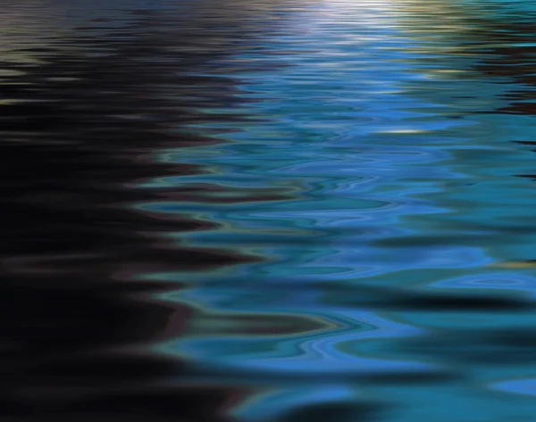 Abstracte Mooie Zachte Wazig Kleurrijke Oppervlak Water Golfde Achtergrond Reflectie — Stockfoto