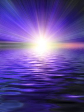 Soyut güzel yumuşak ve bulanık renkli yüzey su yansıma ve gökyüzü arka plan et kalınlığı ile yivli