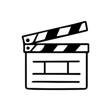 Film Yapımcısı Alkış Tahtası Simgesi