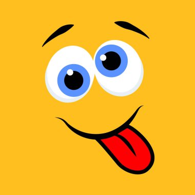 Dumb Rolling Eyes Emotion Sticker Face