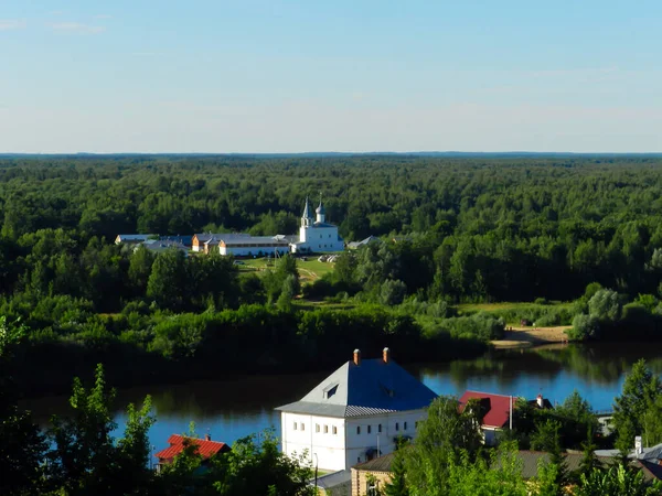 Rysslands Kyrkor Och Kloster — Stockfoto