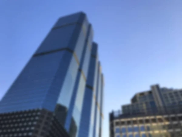 Beautiful modern commercial glass building and skyscrapers in bu — Stock Photo, Image