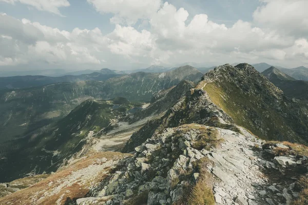 Sendero Las Montañas Tatra Eslovaquia — Foto de Stock