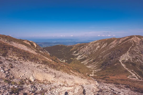 Szlak Turystyczny Szczycie Góry Tatry Słowacja — Zdjęcie stockowe