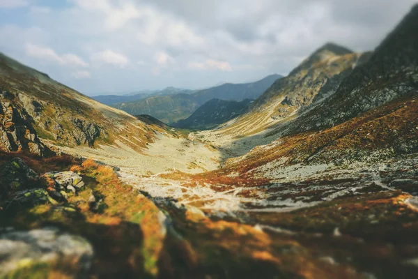 Hiking Trail Tatra Mountains Slovakia — Stock Photo, Image