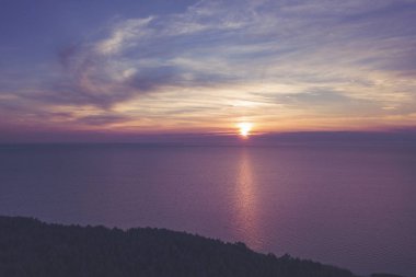 Sunrise Adaları Baltık Denizi, Hiiumaa havadan görünümü
