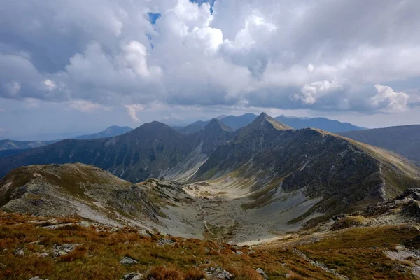 Πανόραμα Από Την Κορυφή Της Κορυφής Banikov Στα Όρη Tatra — Φωτογραφία Αρχείου