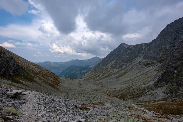 Panorama Montaña Desde Cima Del Pico Banikov Las Montañas Eslovacas — Foto de Stock