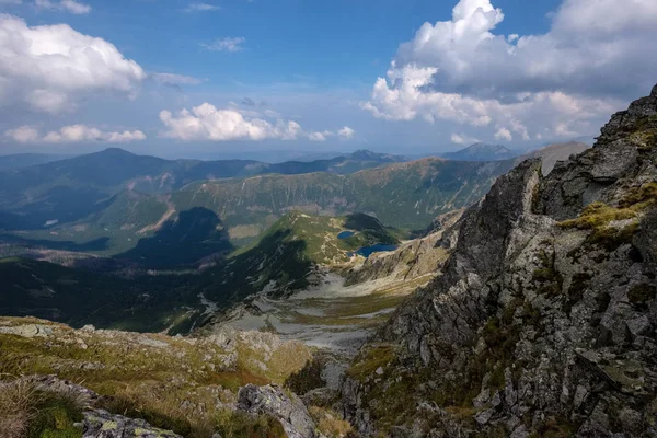 Mountain Panorama Top Banikov Peak Slovakian Tatra Mountains Rocky Landscape — Stock Photo, Image