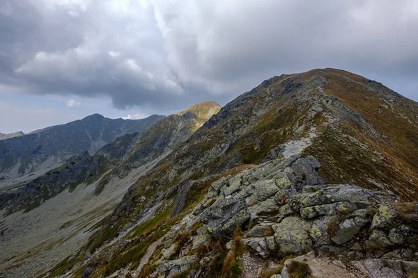 Panorama Montagne Depuis Sommet Pic Banikov Dans Les Montagnes Tatra — Photo