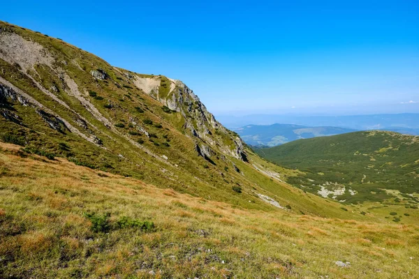 Rocky Mountain Topy Turistických Stezek Podzim Slovenské Tatra Západní Karpaty — Stock fotografie