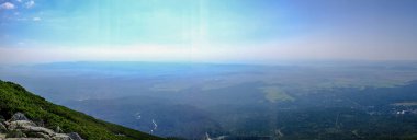 açık gün Batı Karpat Dağları. Tatra yürüyüş parkurları