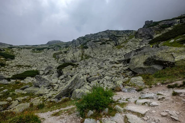 Montagnes Des Carpates Occidentales Avec Des Sentiers Randonnée Touristique Tatra — Photo