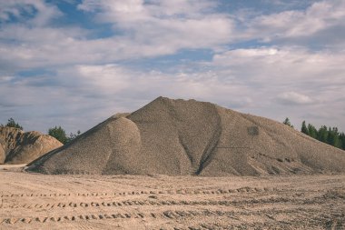 Bazı bitkiler ile su vücut yakınındaki Soyut doku kum desen 