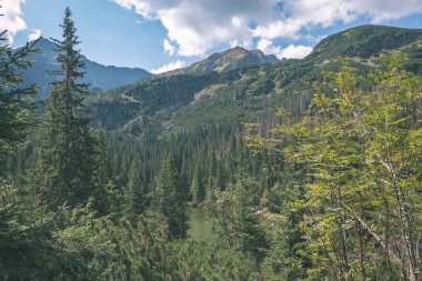 Batı Karpat Dağları açık gün Tatra yürüyüş rotaları