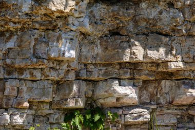 kumtaşı kaya Ayrıntılar sert gölgeler ile yakın çekim