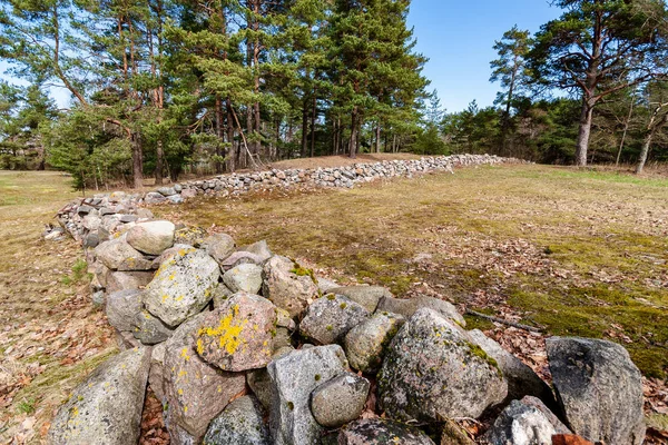 Large Granite Rock Single Nature Environment Isolated Other — Stock Photo, Image