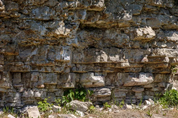 Piedra Arenisca Detalles Cerca Con Duras Sombras —  Fotos de Stock