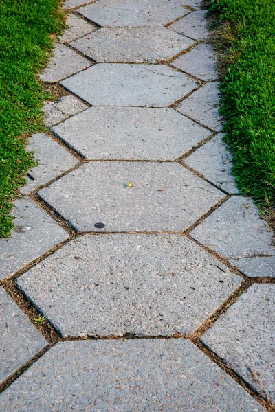 Güzel bir geçit park manzarası