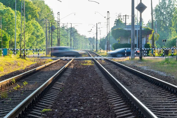 Torów Ziemi Szczegóły Lecie — Zdjęcie stockowe