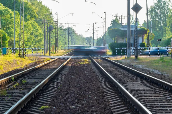 Torów Ziemi Szczegóły Lecie — Zdjęcie stockowe