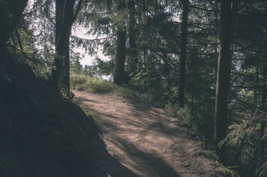 Slovakya dağlar kadar önde gelen çakıl yol 