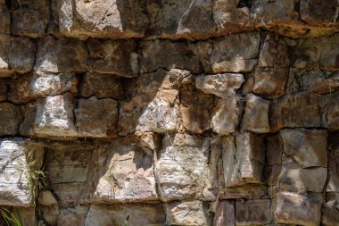 kumtaşı kaya Ayrıntılar sert gölgeler ile yakın çekim