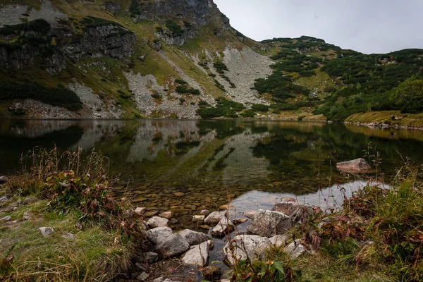 Lago Montaña Rohache Eslovaquia Montañas Tatra — Foto de Stock