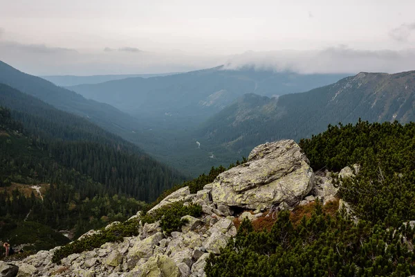 Wanderwege Der Slowakischen Tatra Der Nähe Des Bergsees Rohache — Stockfoto