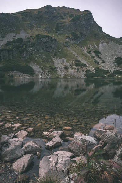 Lago Montagna Rohache Slovacchia Montagne Tatra — Foto Stock