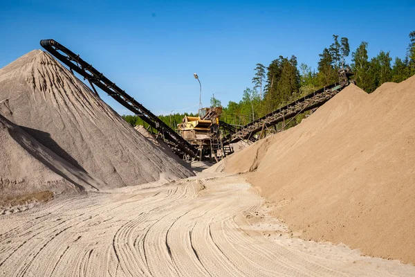 Abstrakta Texturmönstret Sand Nära Vatten Kroppen Med Några Växter — Stockfoto