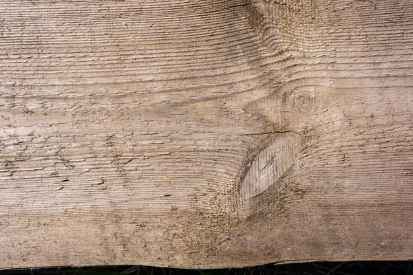 Old Wooden Plank Texture Direct Sunlight Cracks — Stock Photo, Image