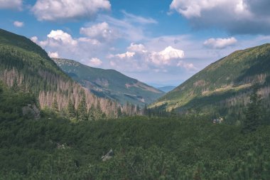 Batı Karpat Dağları açık gün Tatra yürüyüş rotaları