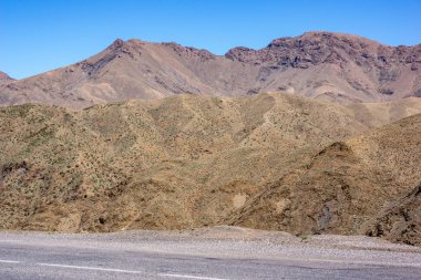 yapraklar ve ağaçlar etrafında ile perspektif içinde basit kırsal orman yolu