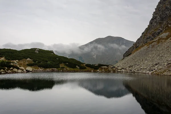 Lago Montanha Rohache Eslováquia Montanhas Tatra — Fotografia de Stock