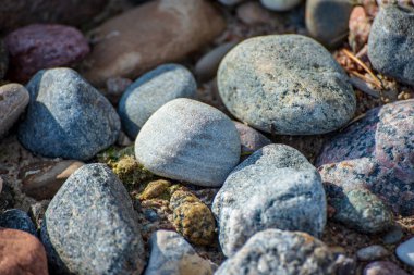 arka plan renkli deniz çakıl plaj