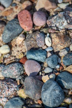 arka plan renkli deniz çakıl plaj