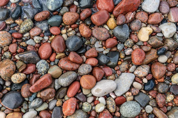 Fondo Piedras Mar Colores Playa — Foto de Stock