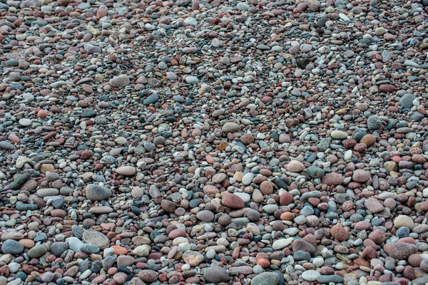 Background Colorful Sea Pebbles Beach — Stock Photo, Image