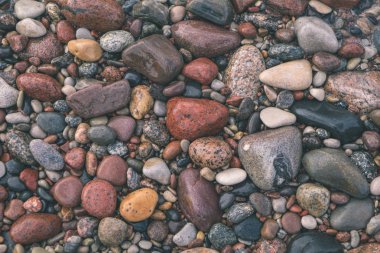 arka plan renkli deniz çakıl plaj