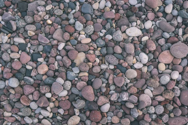 นหล งของก อนห นทะเลท นบนชายหาด — ภาพถ่ายสต็อก